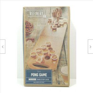 Refinery and Co Wooden Pong Game 4178E1M